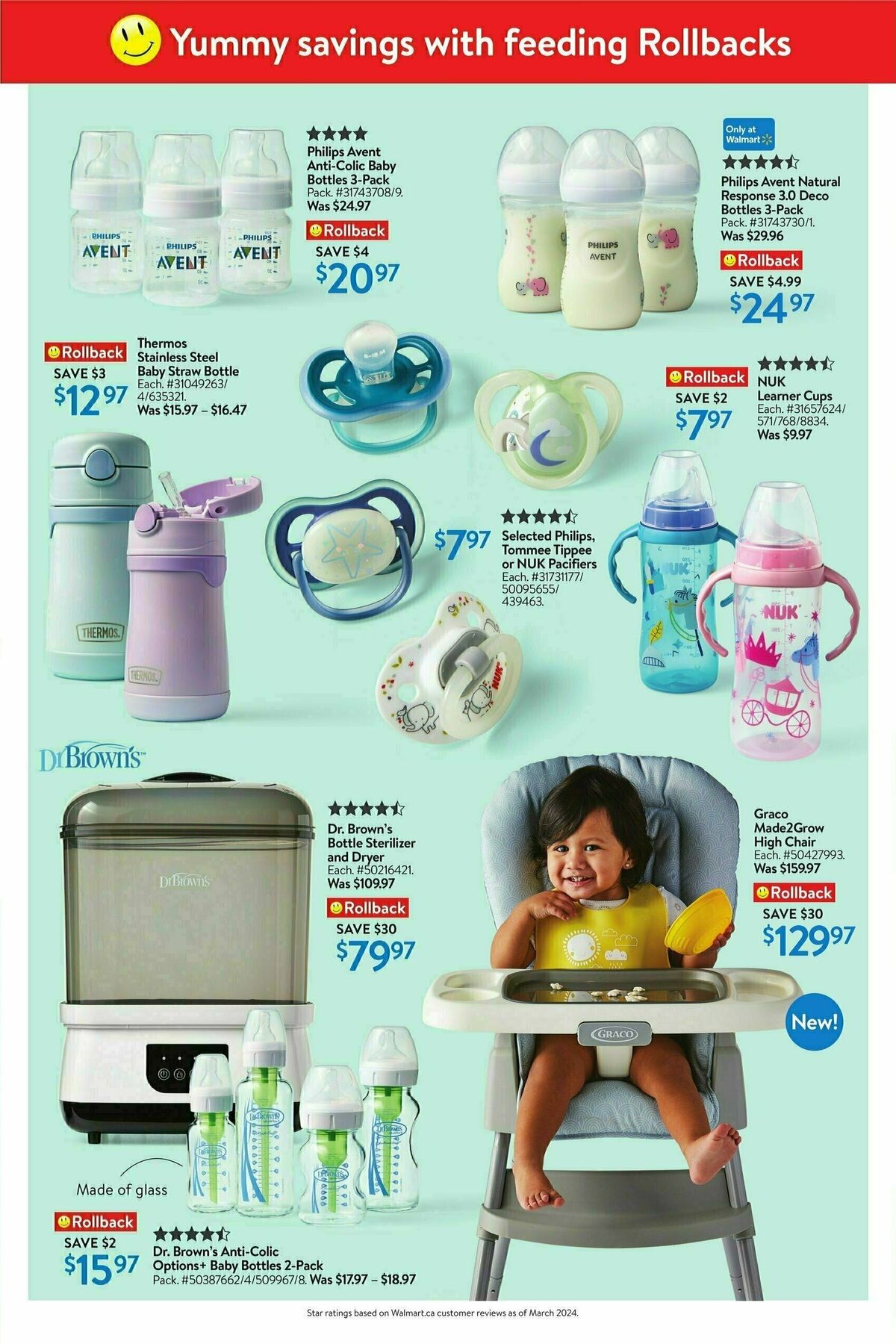 Walmart Hello, baby days! Flyer from June 13