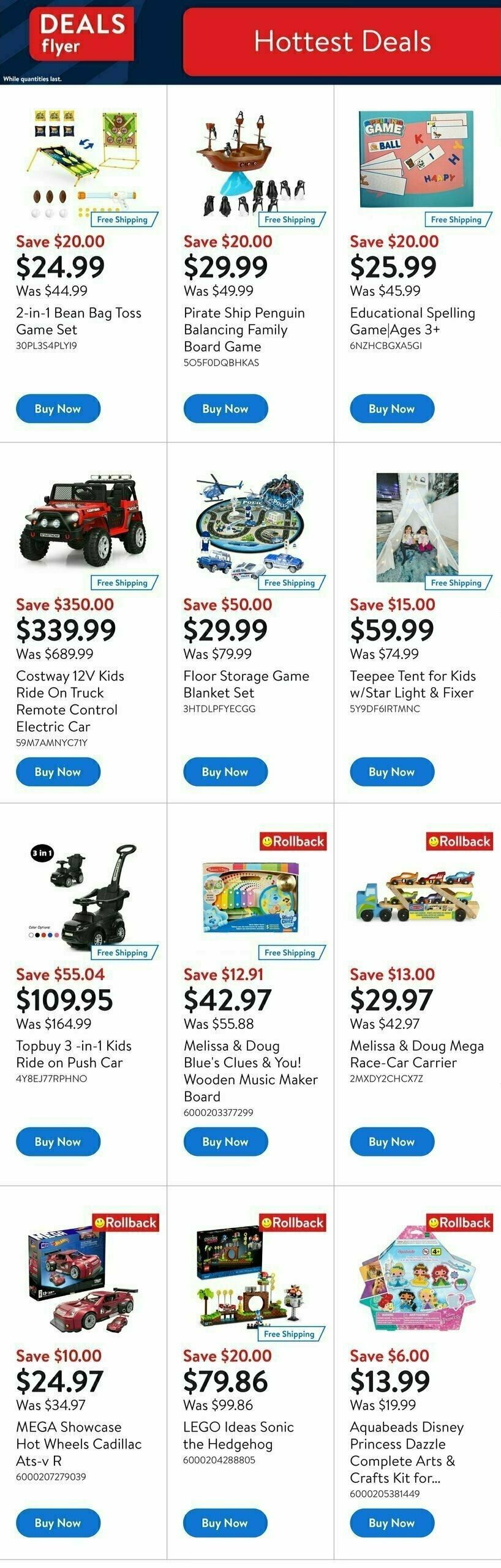 Walmart Deals Flyer Flyer from June 20