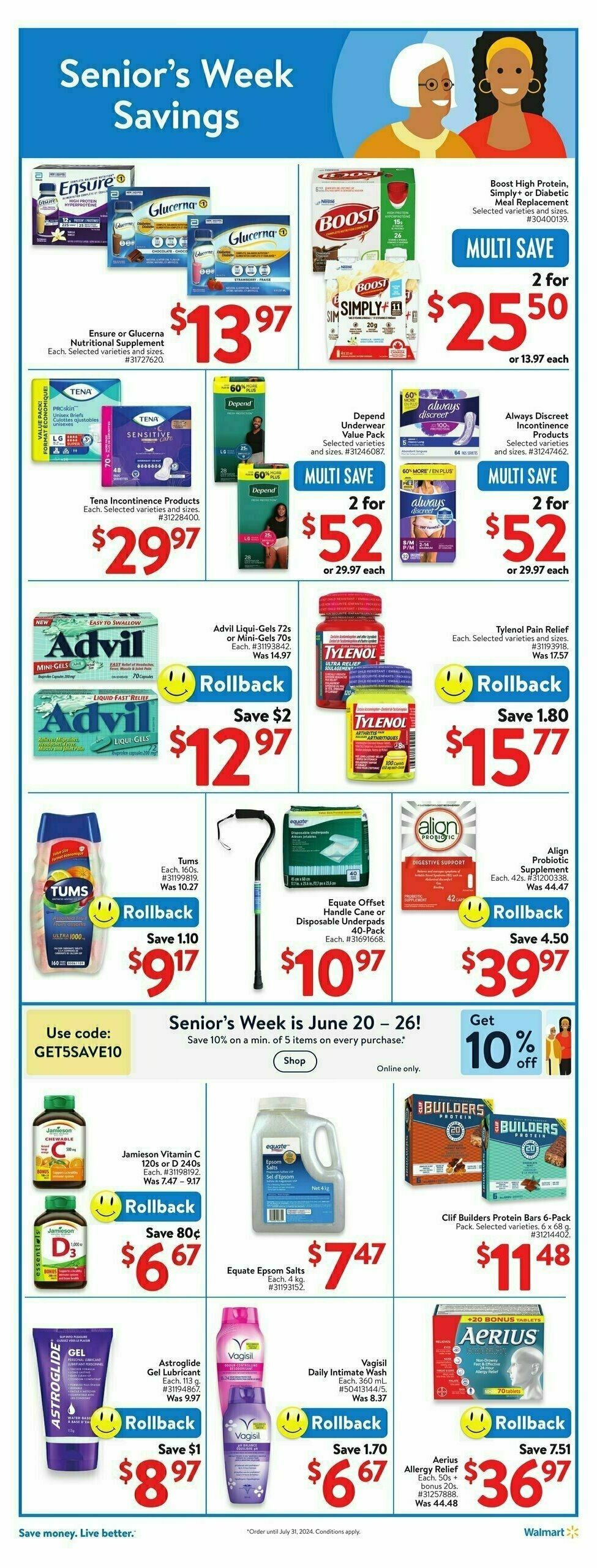 Walmart Flyer from June 20