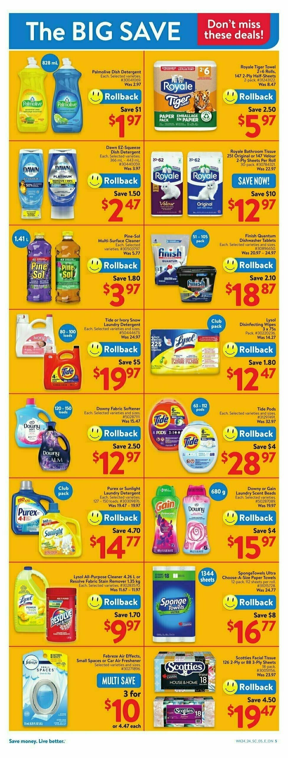 Walmart Flyer from July 4