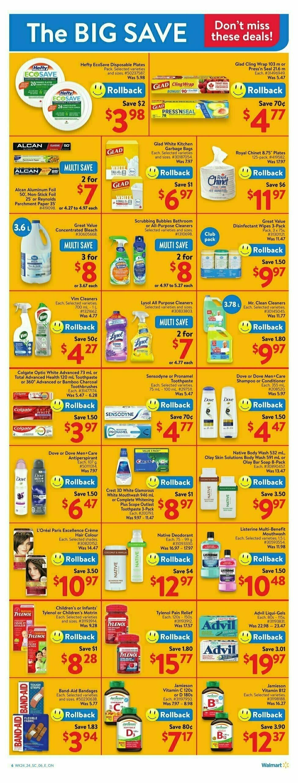 Walmart Flyer from July 4