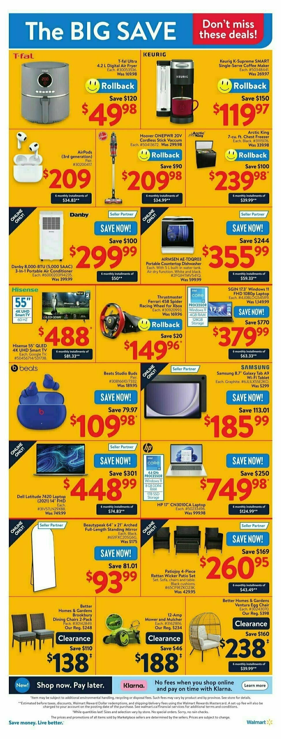 Walmart Flyer from July 4