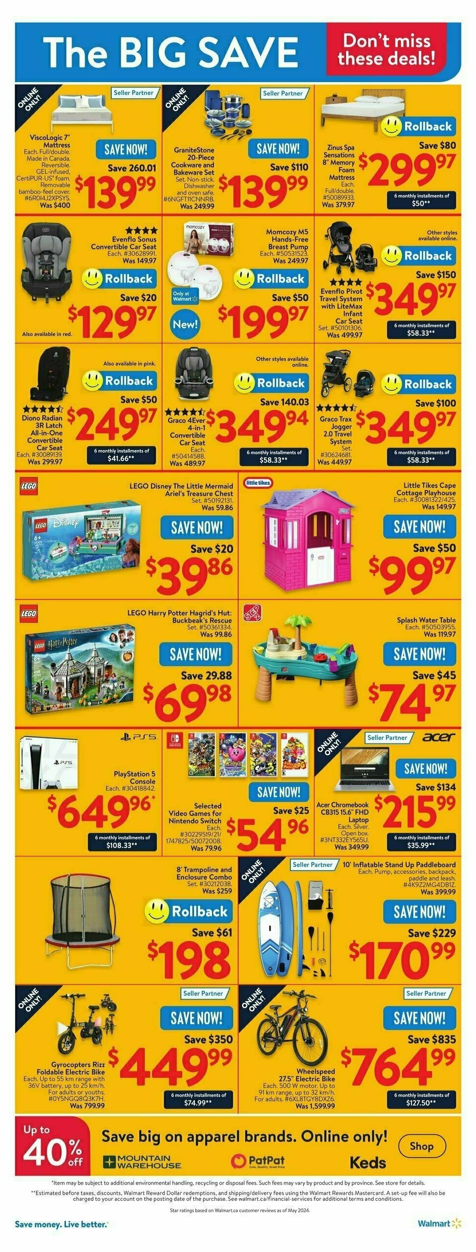 Walmart Flyer from July 4