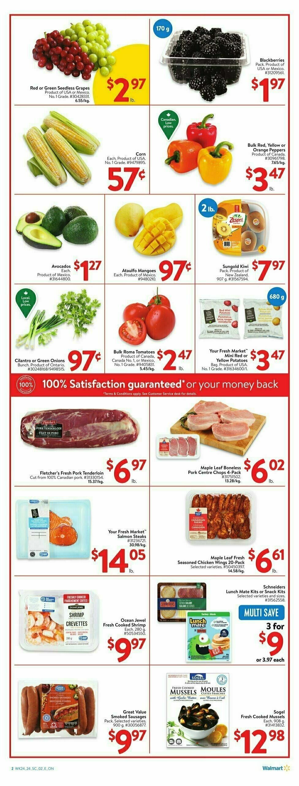 Walmart Flyer from July 4