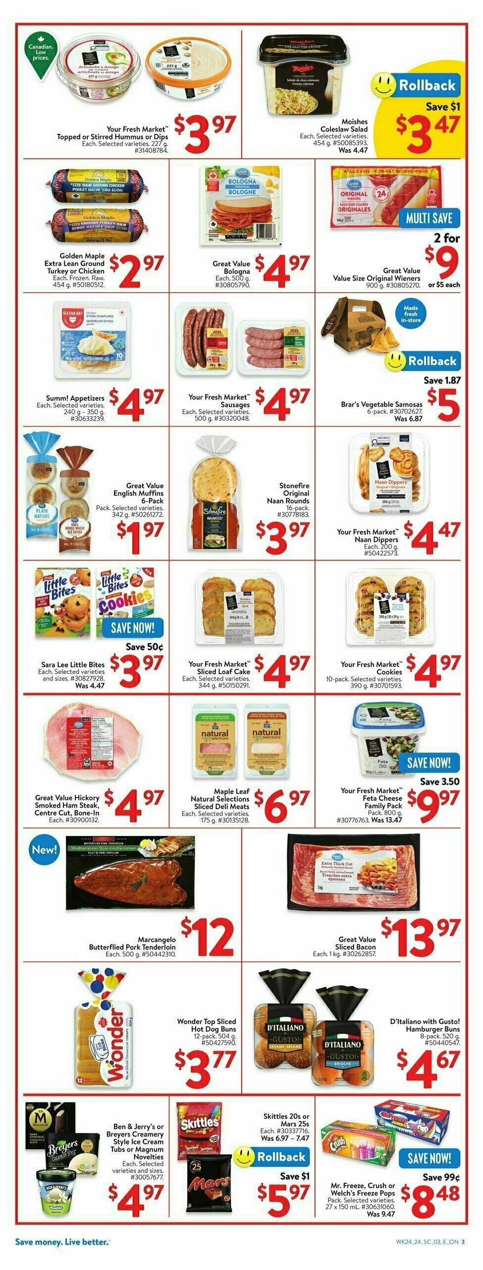 Walmart Flyer from July 4