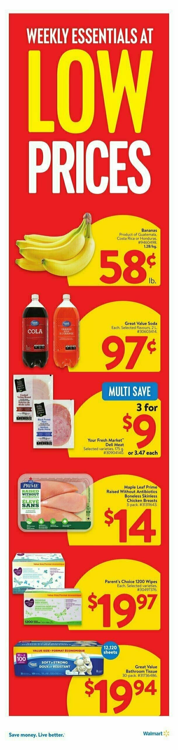 Walmart Flyer from July 4