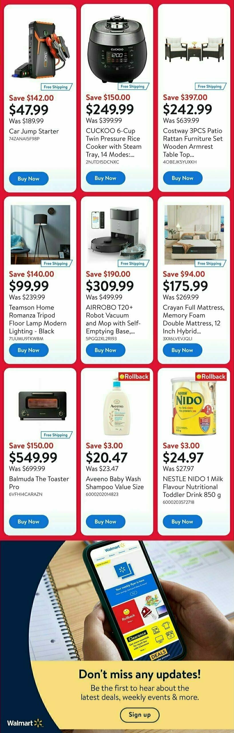 Walmart Deals Flyer Flyer from July 4