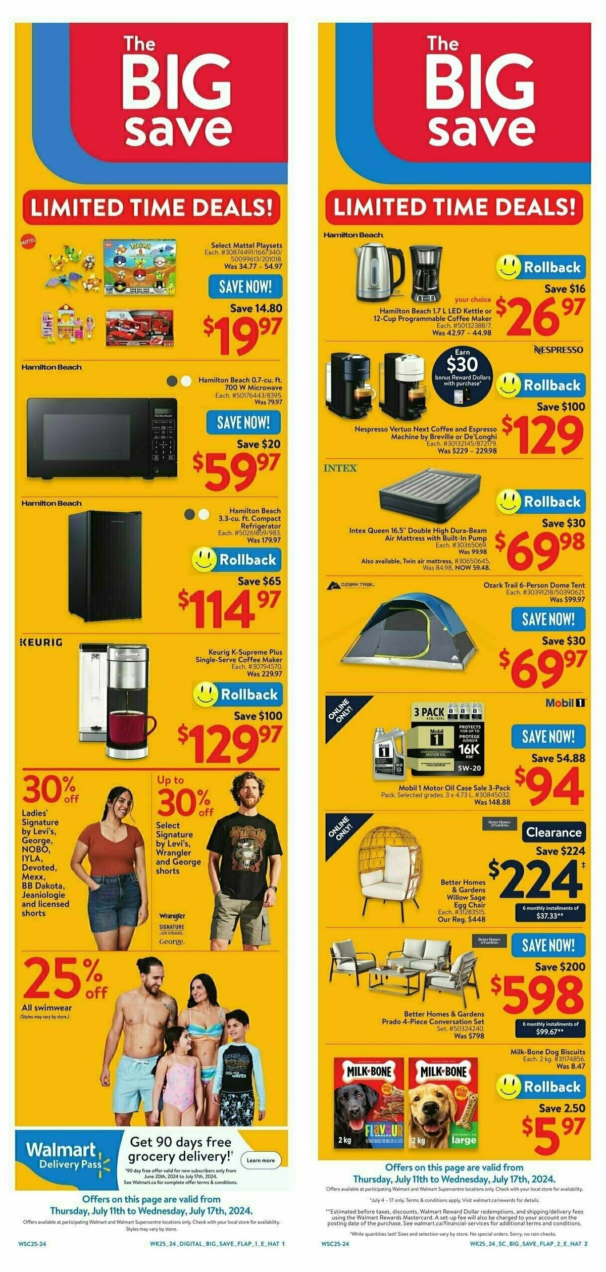 Walmart Flyer from July 11