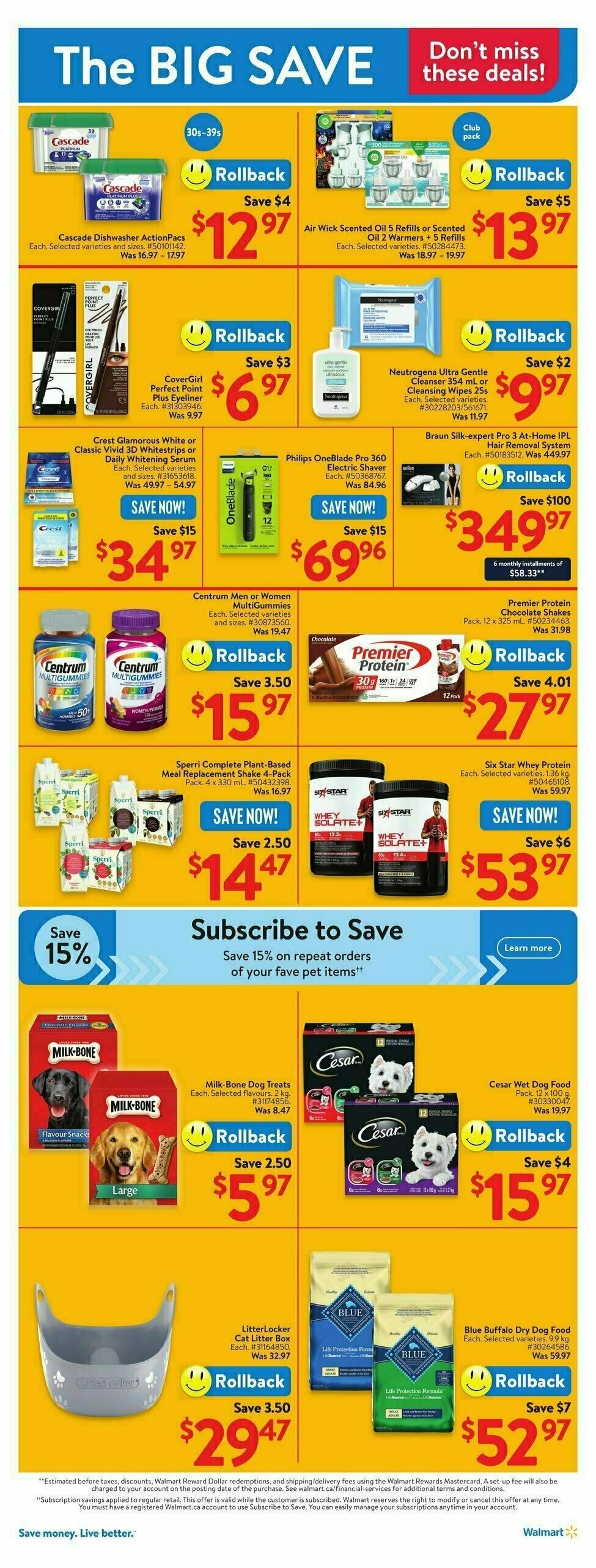 Walmart Flyer from July 11