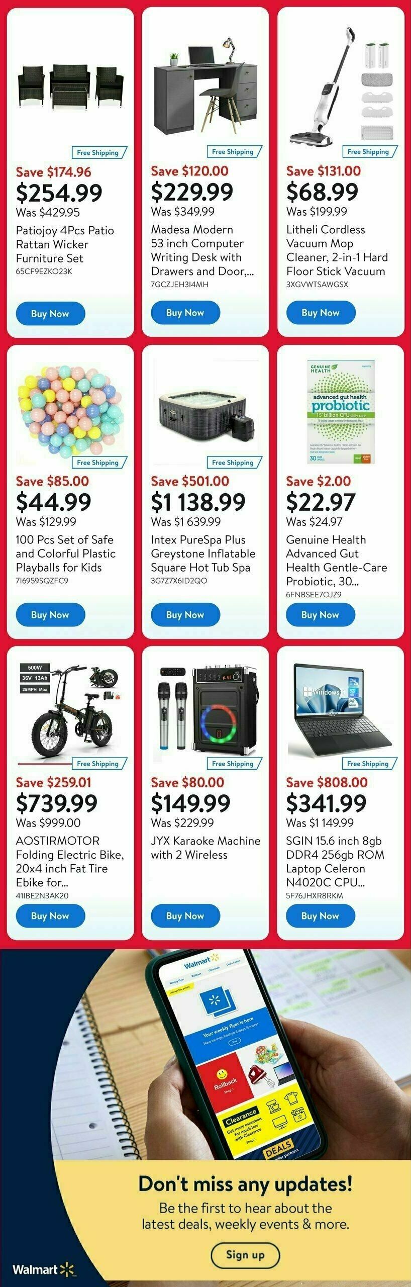 Walmart Deals Flyer Flyer from July 11