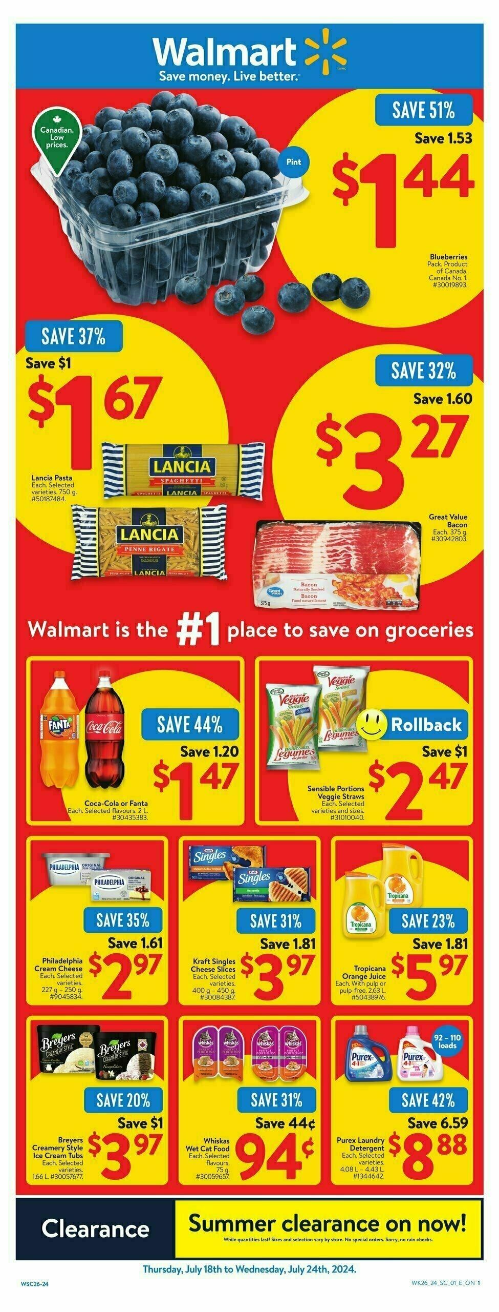 Walmart Flyer from July 18