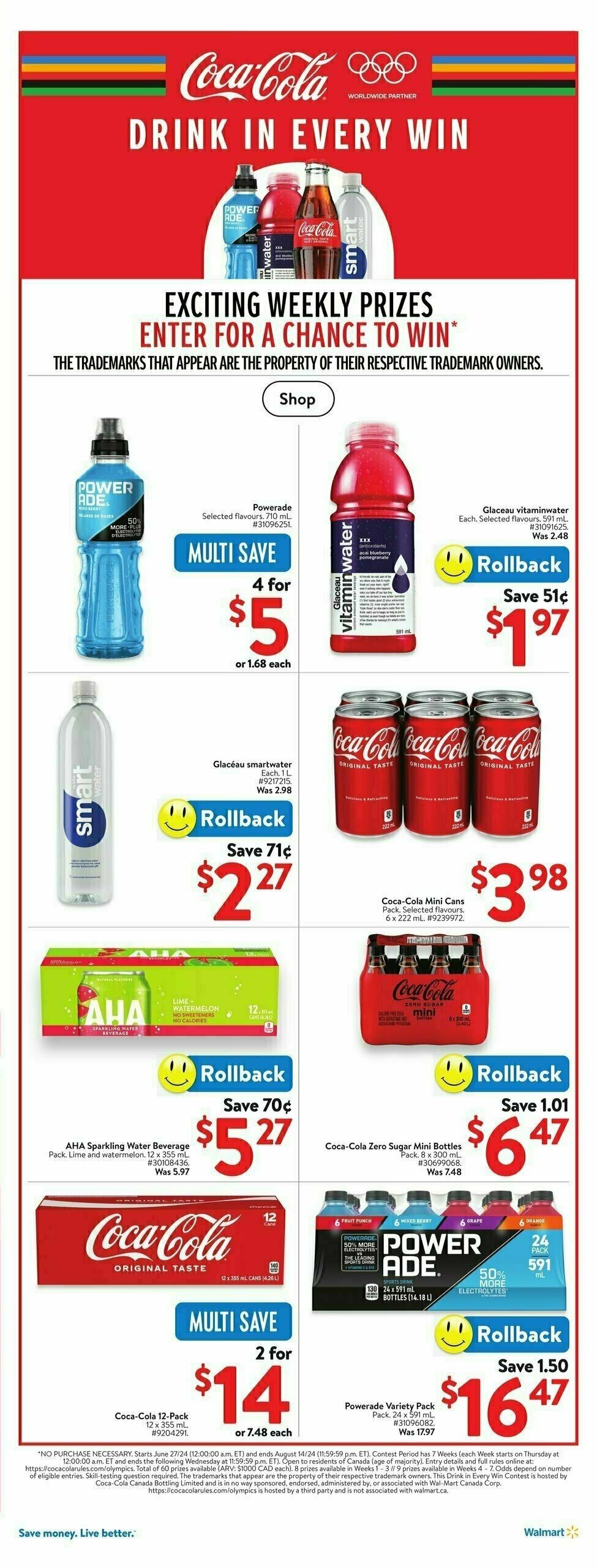 Walmart Flyer from July 18