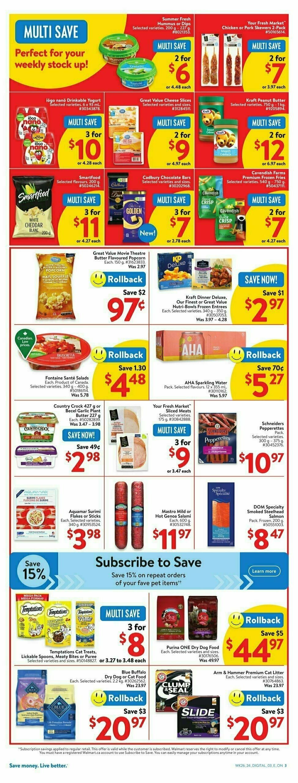 Walmart Flyer from July 18