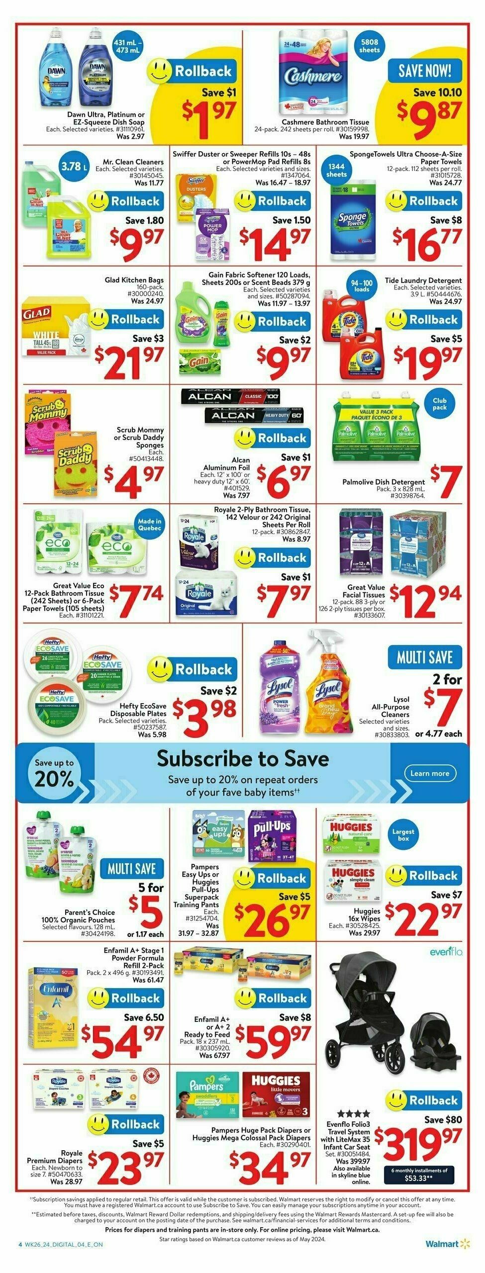 Walmart Flyer from July 18