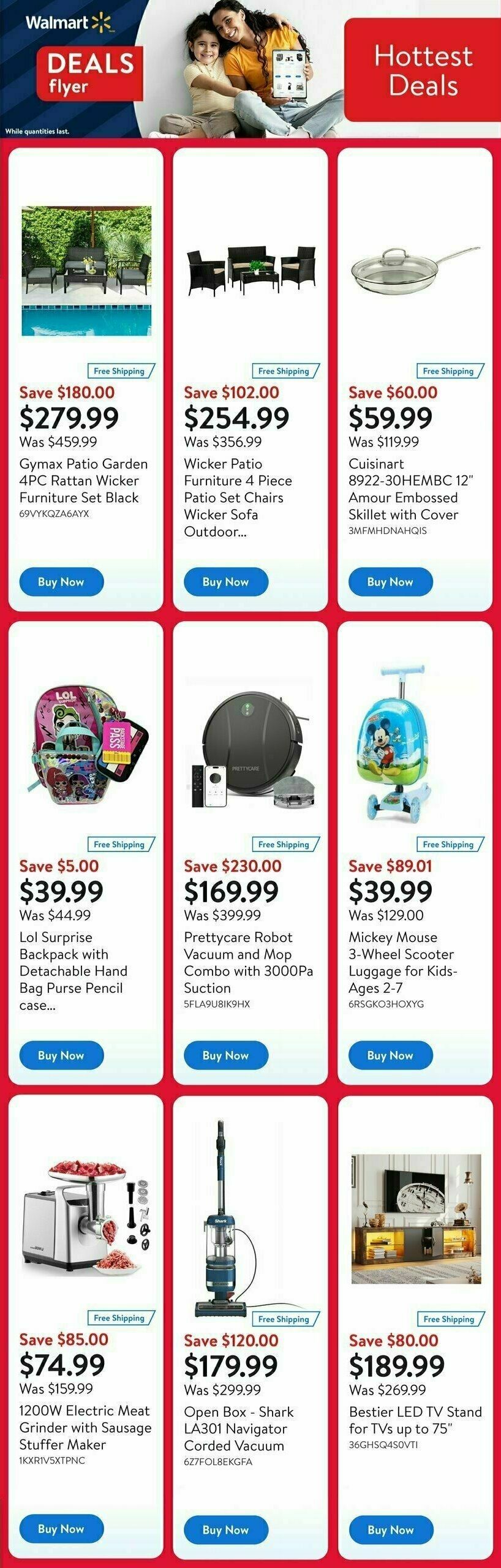 Walmart Deals Flyer Flyer from July 18