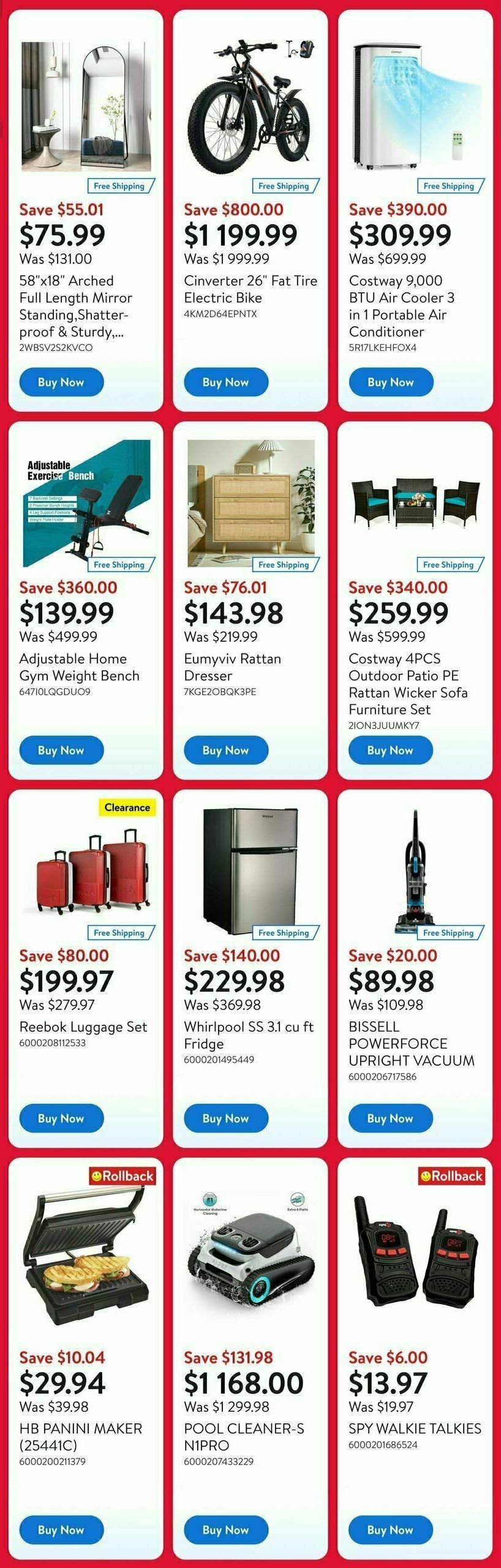 Walmart Deals Flyer Flyer from July 18