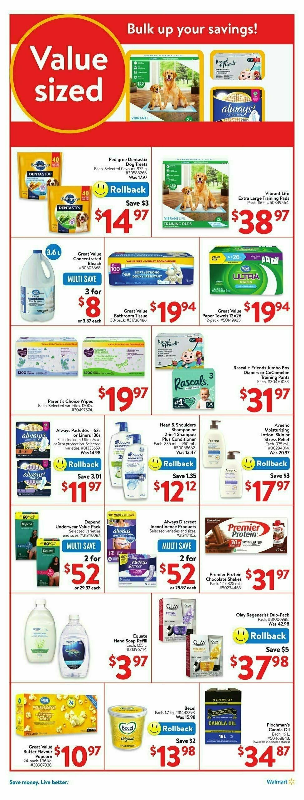 Walmart Flyer from July 25