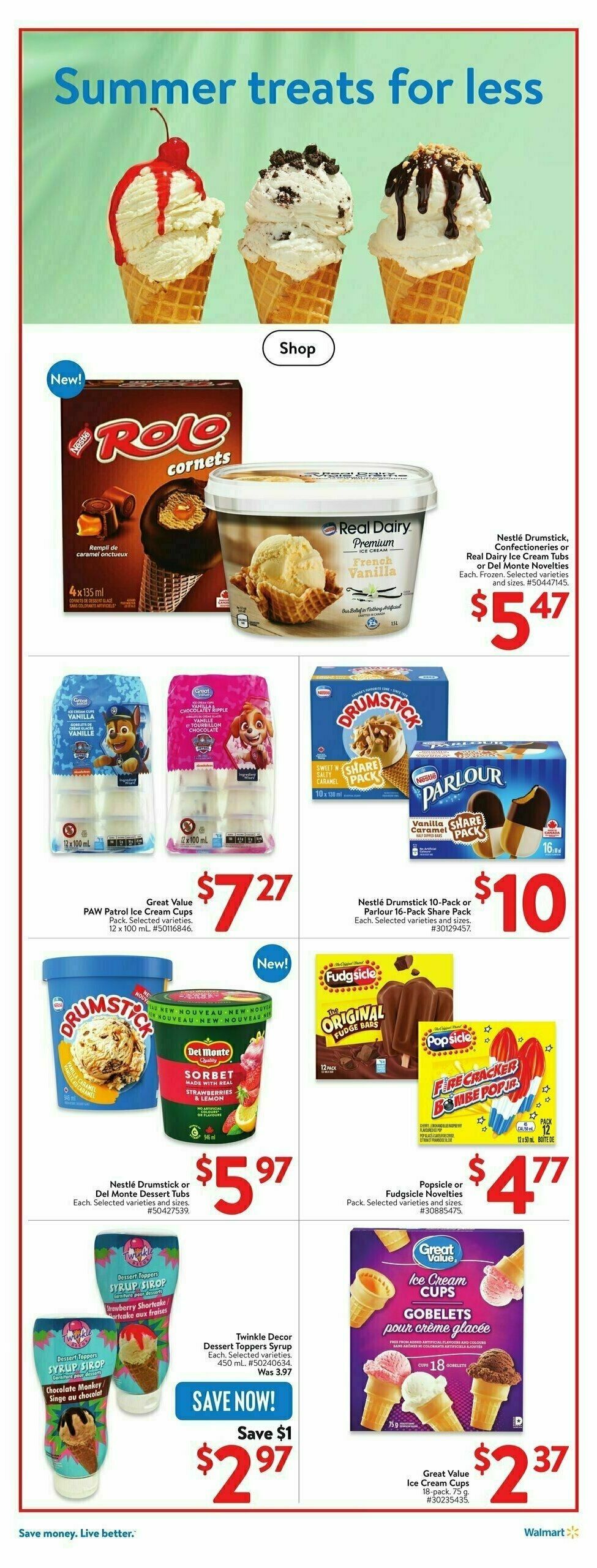 Walmart Flyer from July 25