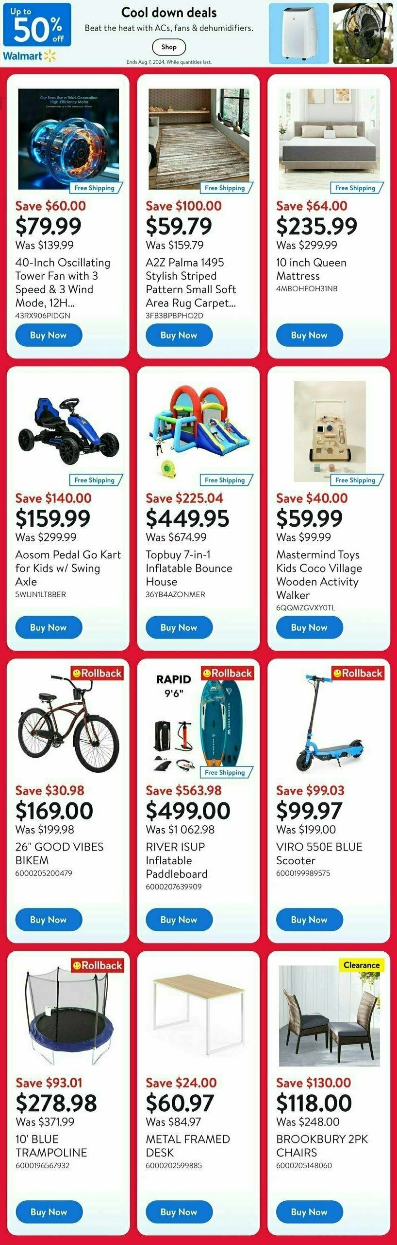 Walmart Deals Flyer Flyer from July 25