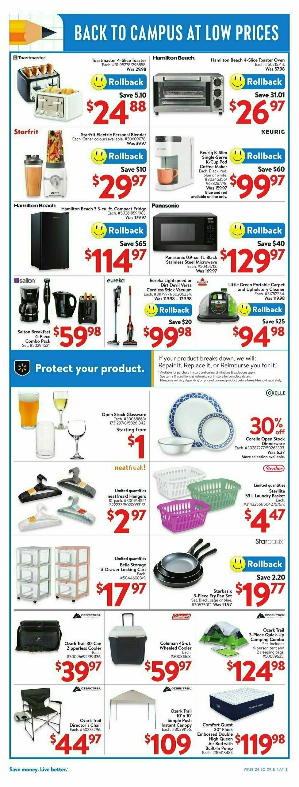 Walmart Flyer from August 1