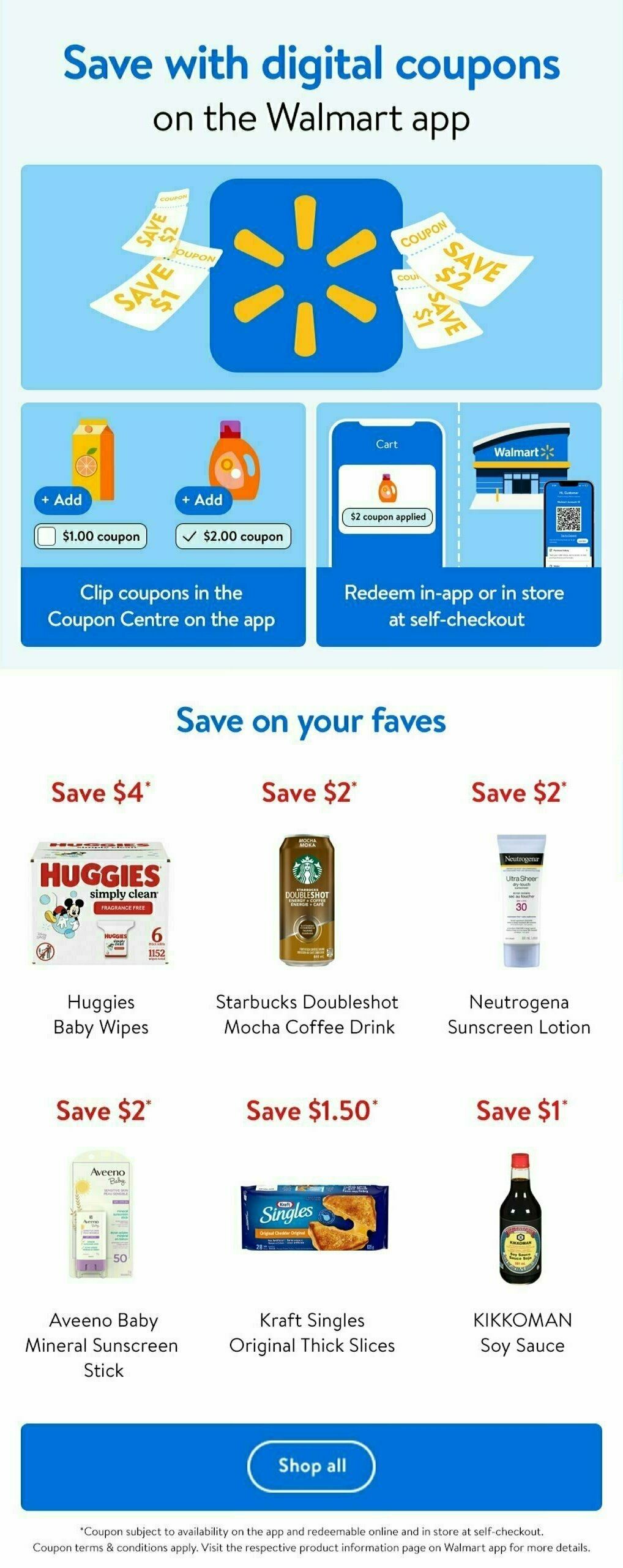 Walmart Flyer from August 1