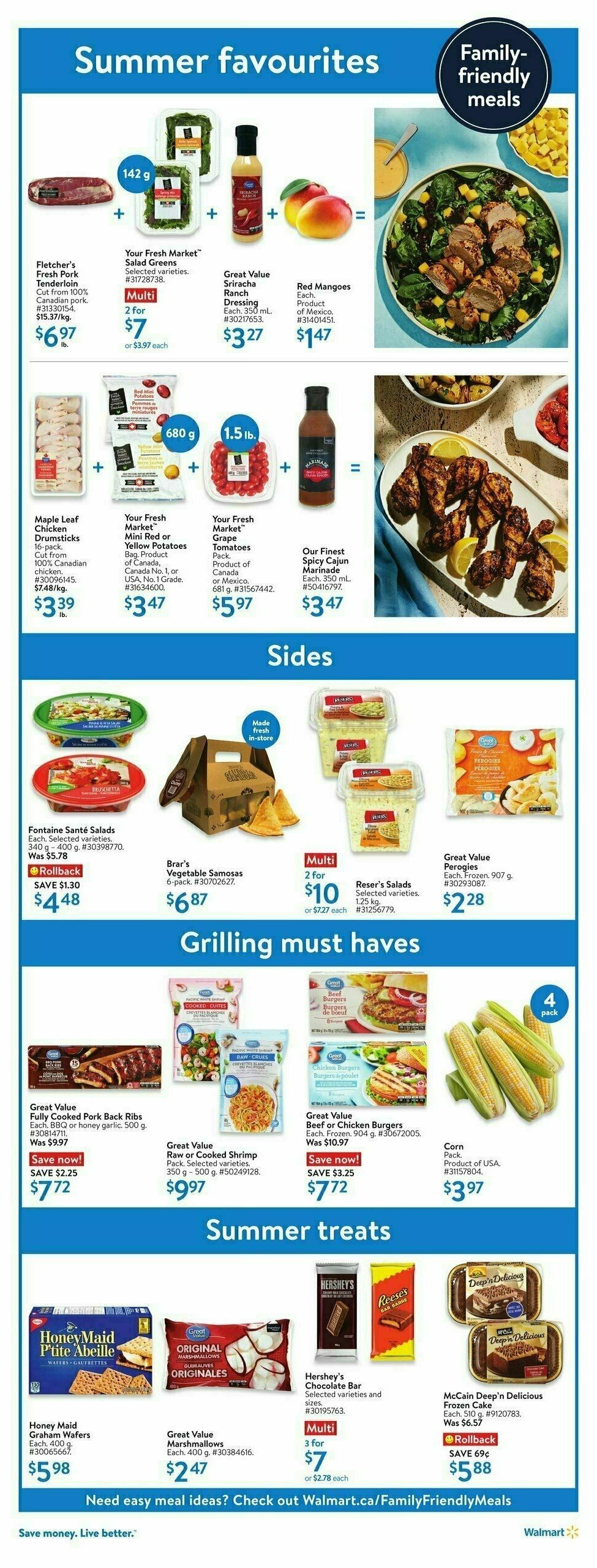 Walmart Flyer from August 1