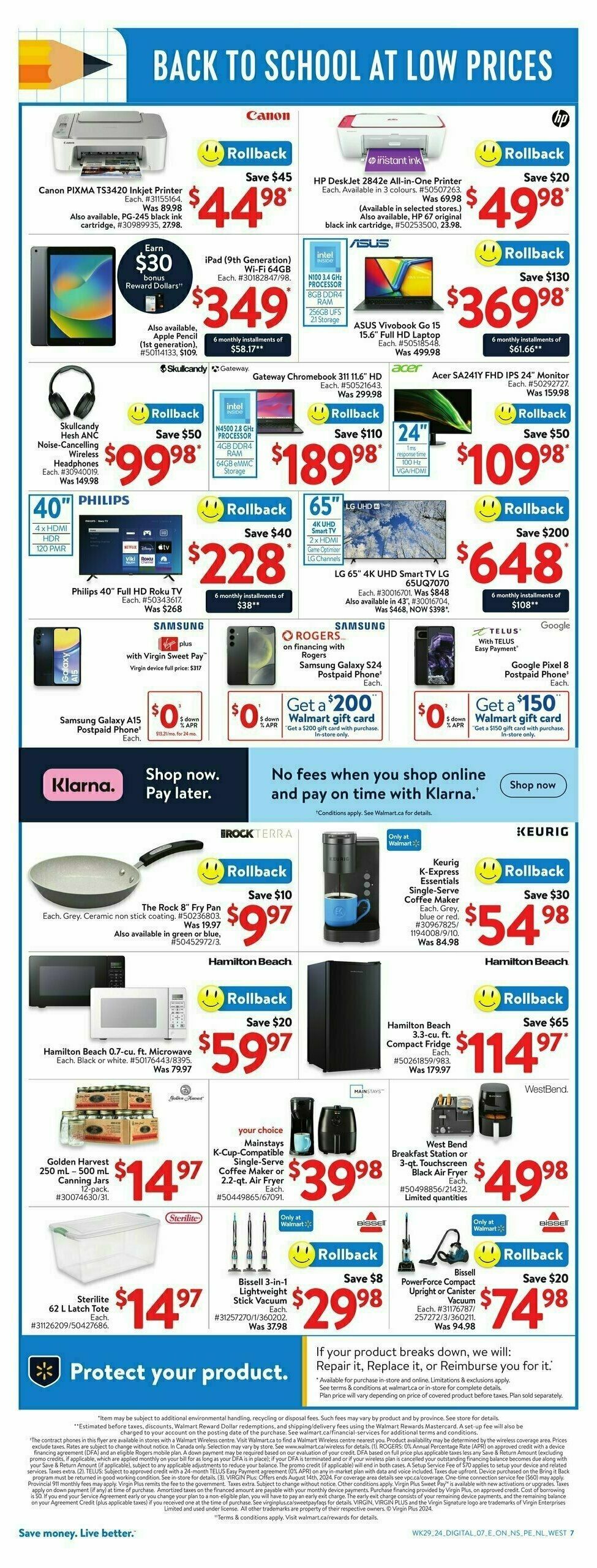 Walmart Flyer from August 8