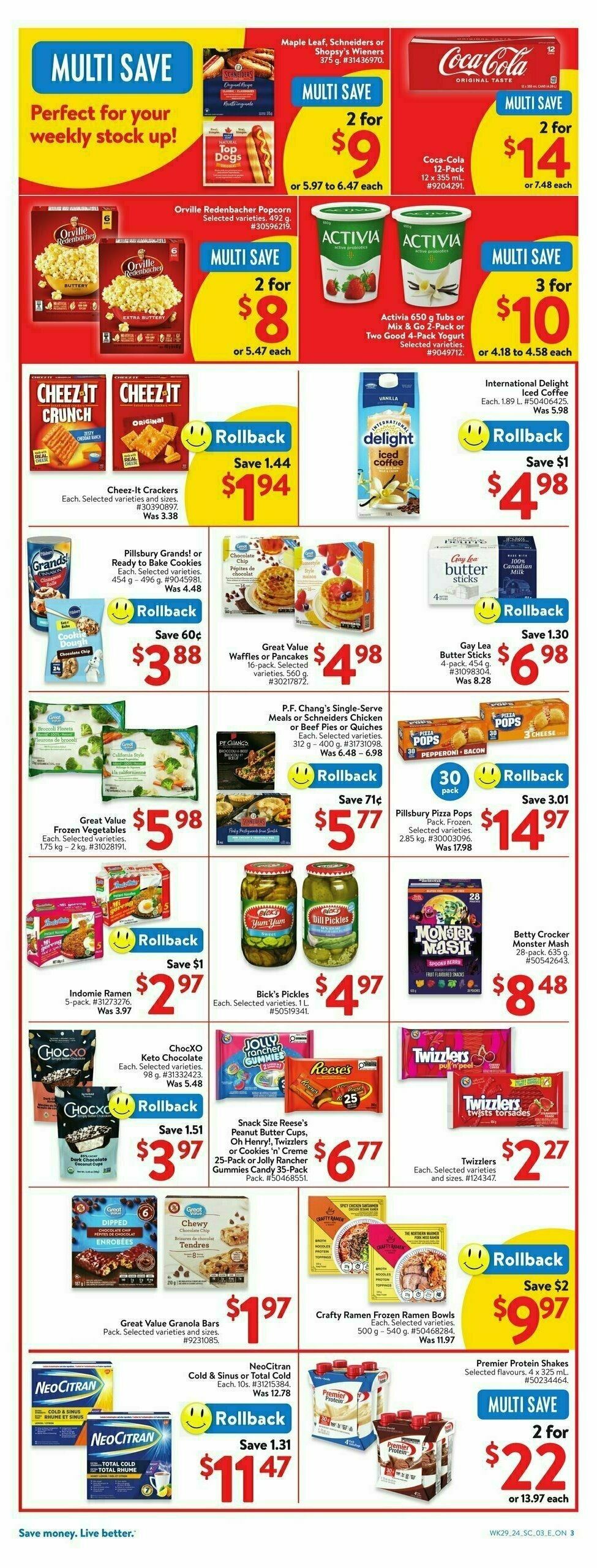 Walmart Flyer from August 8