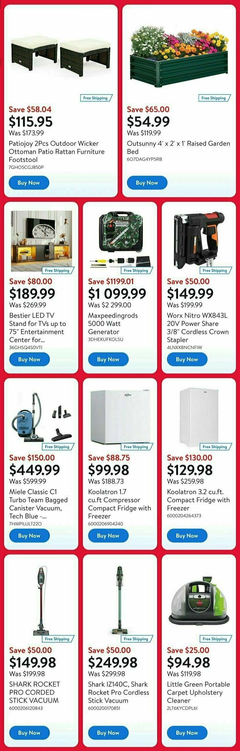 Walmart Deals Flyer Flyer from August 8