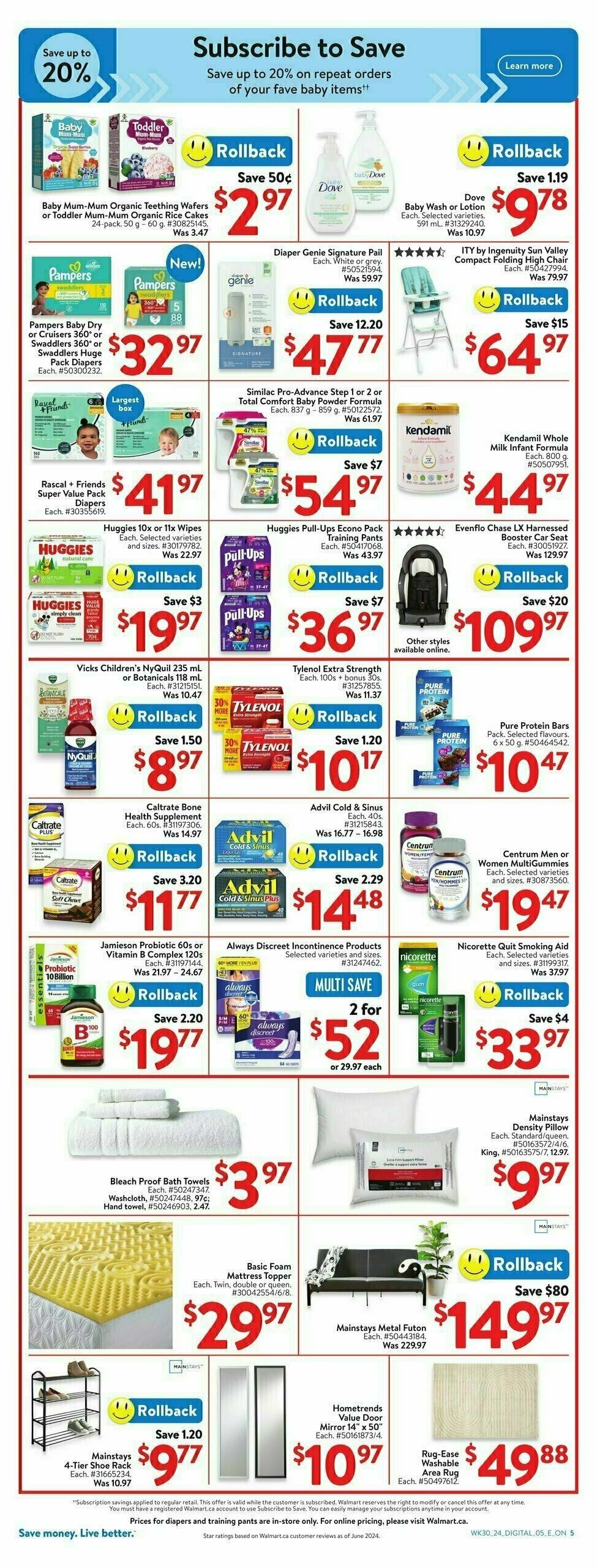 Walmart Flyer from August 15