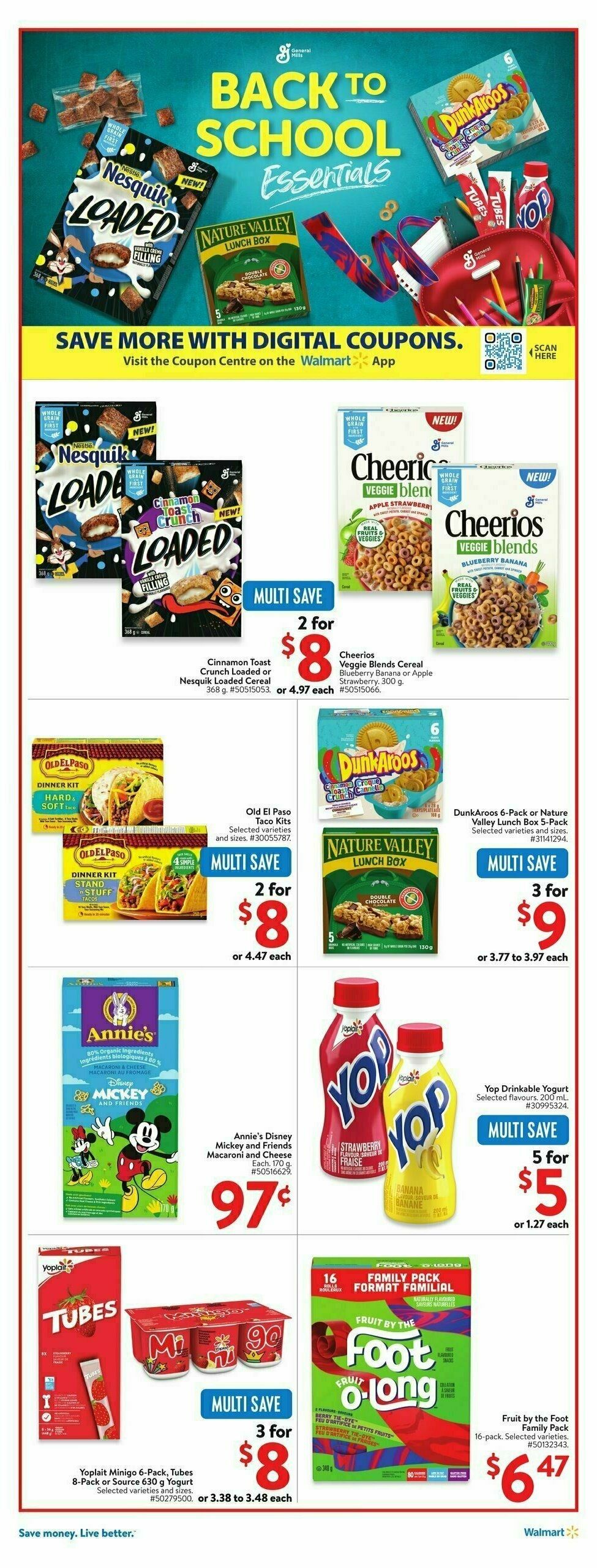 Walmart Flyer from August 15