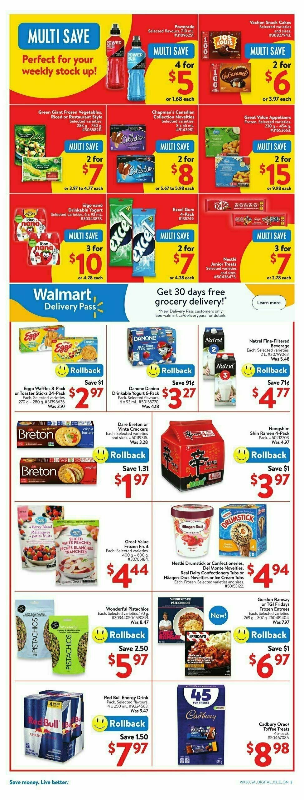 Walmart Flyer from August 15