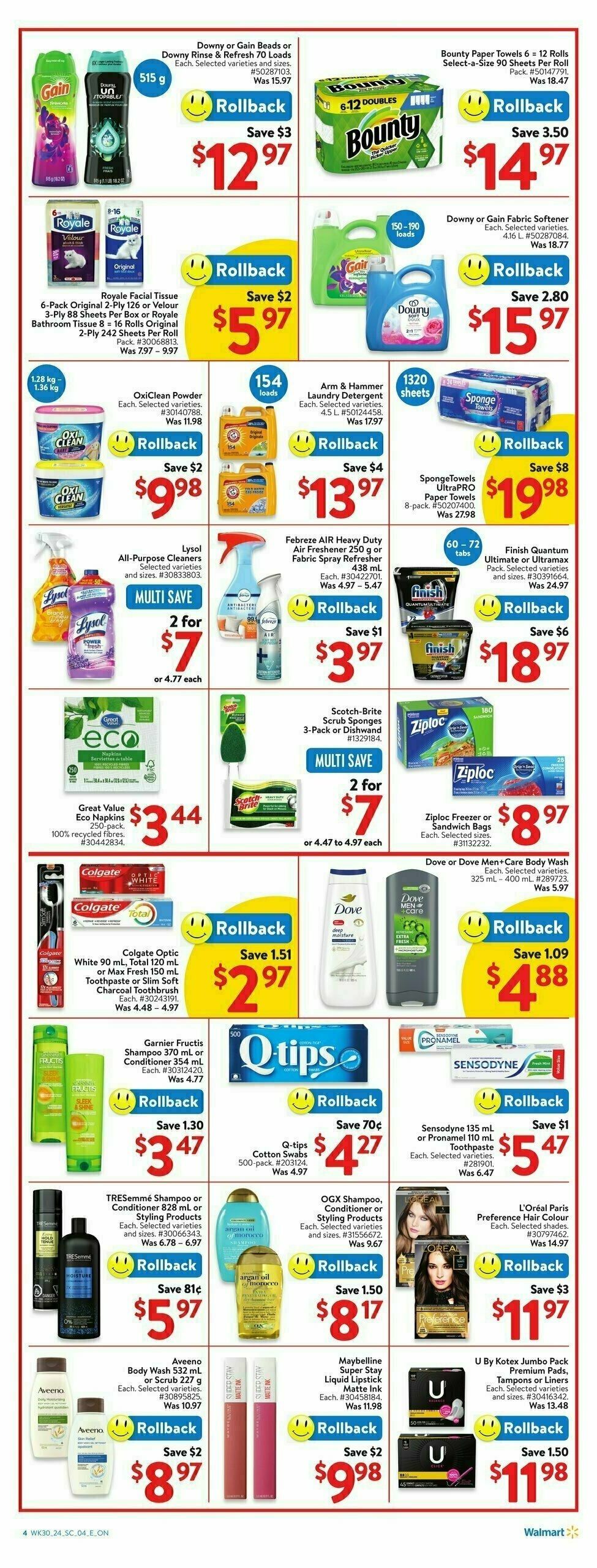 Walmart Flyer from August 15