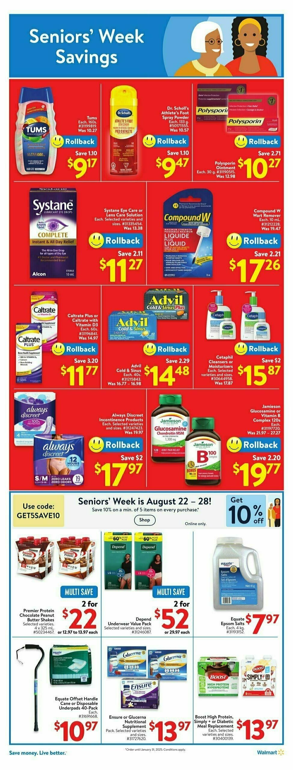 Walmart Flyer from August 22