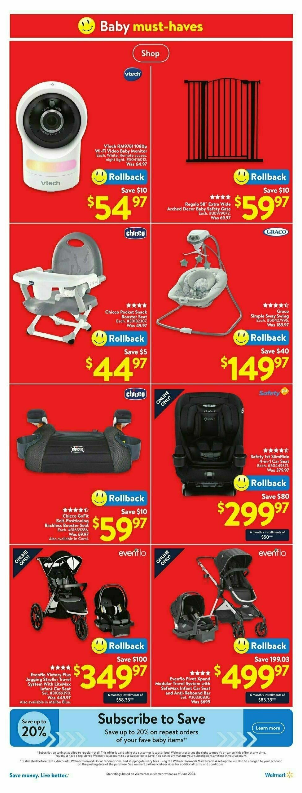 Walmart Flyer from August 22