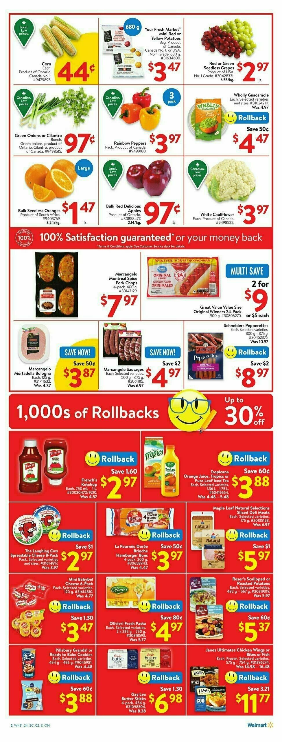 Walmart Flyer from August 22