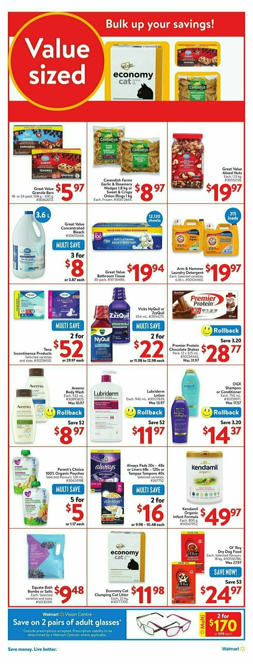 Walmart Flyer from August 29