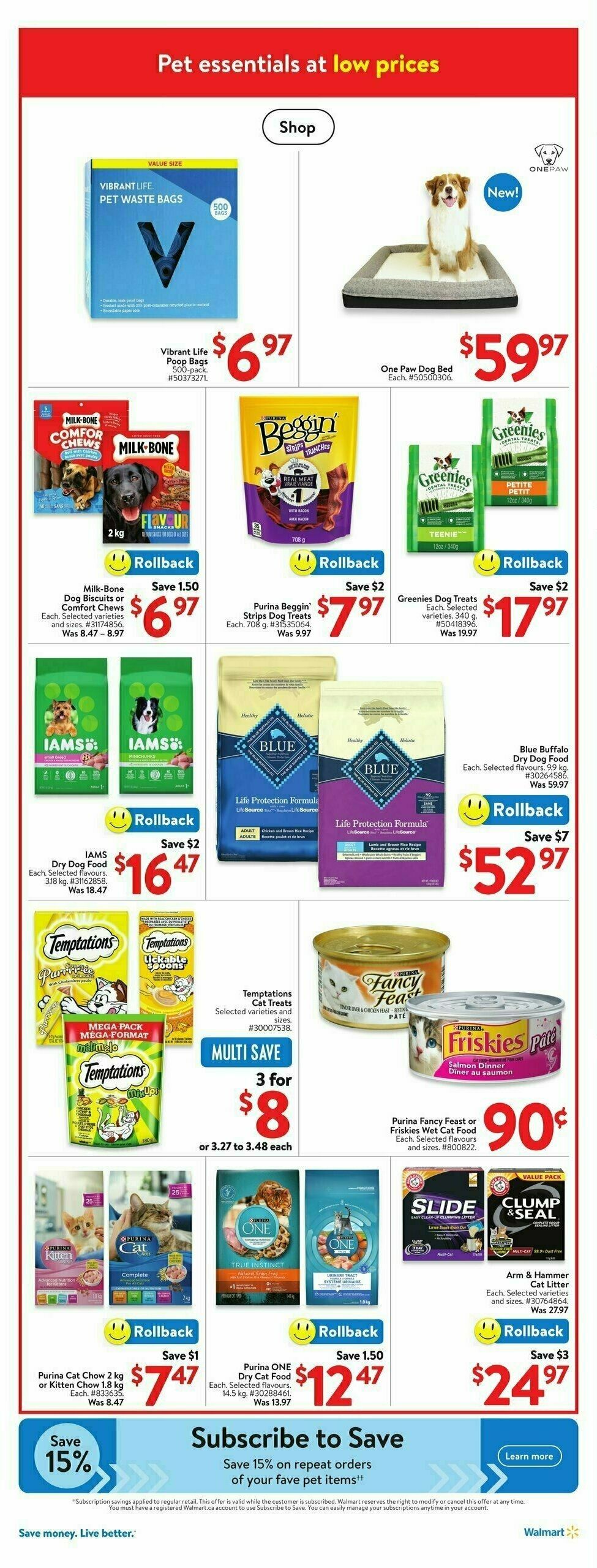 Walmart Flyer from August 29