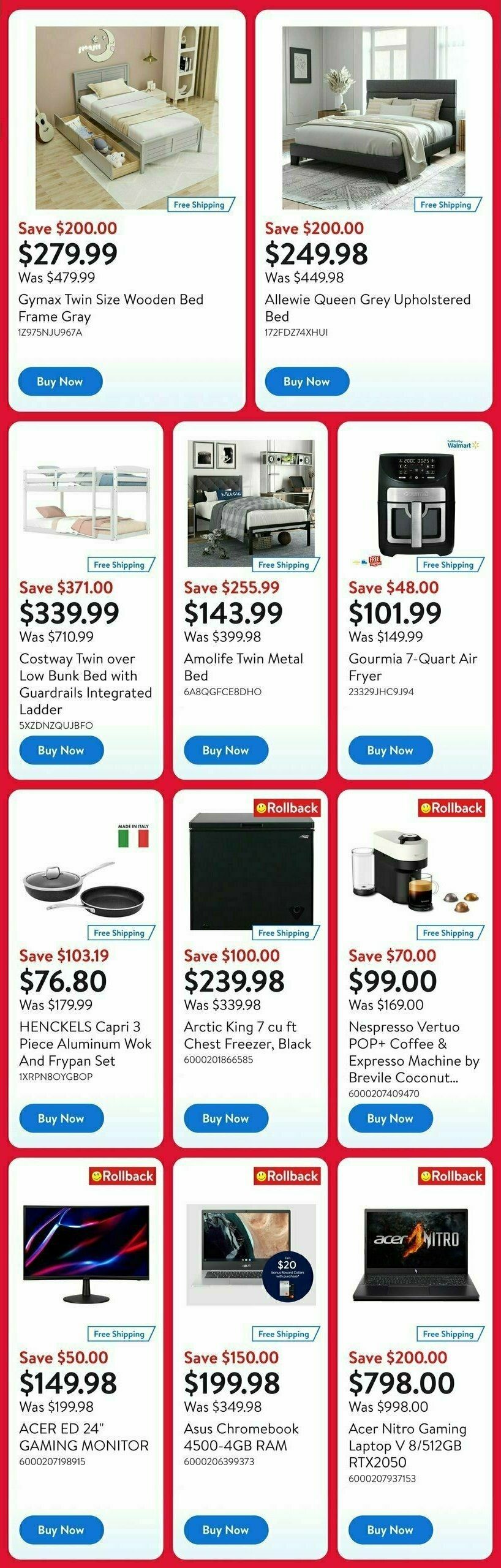 Walmart Deals Flyer Flyer from August 29