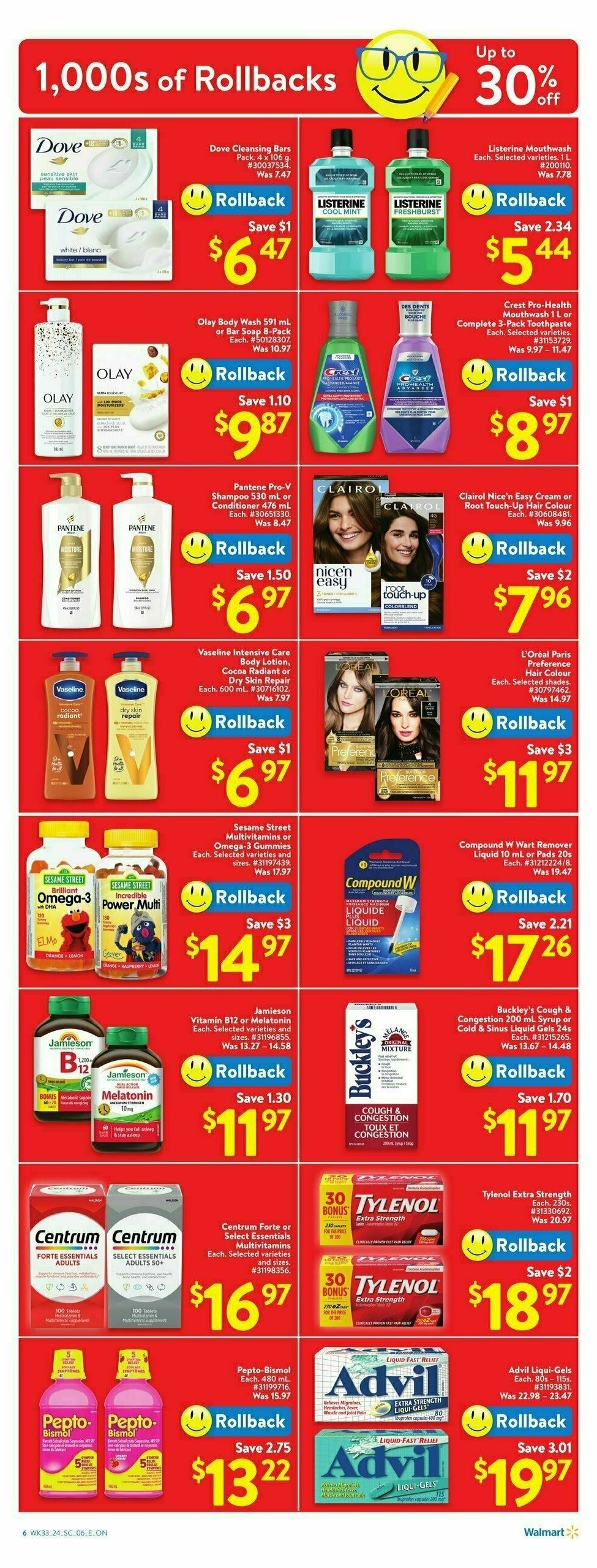 Walmart Flyer from September 5