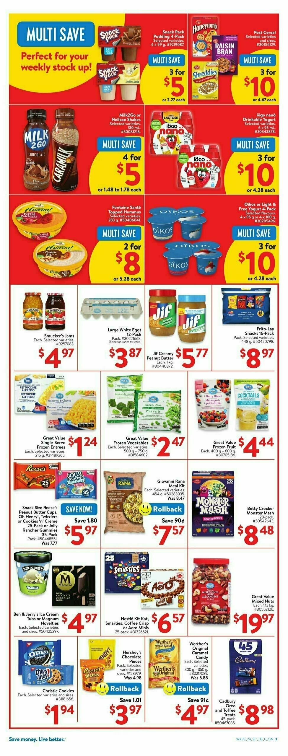 Walmart Flyer from September 5