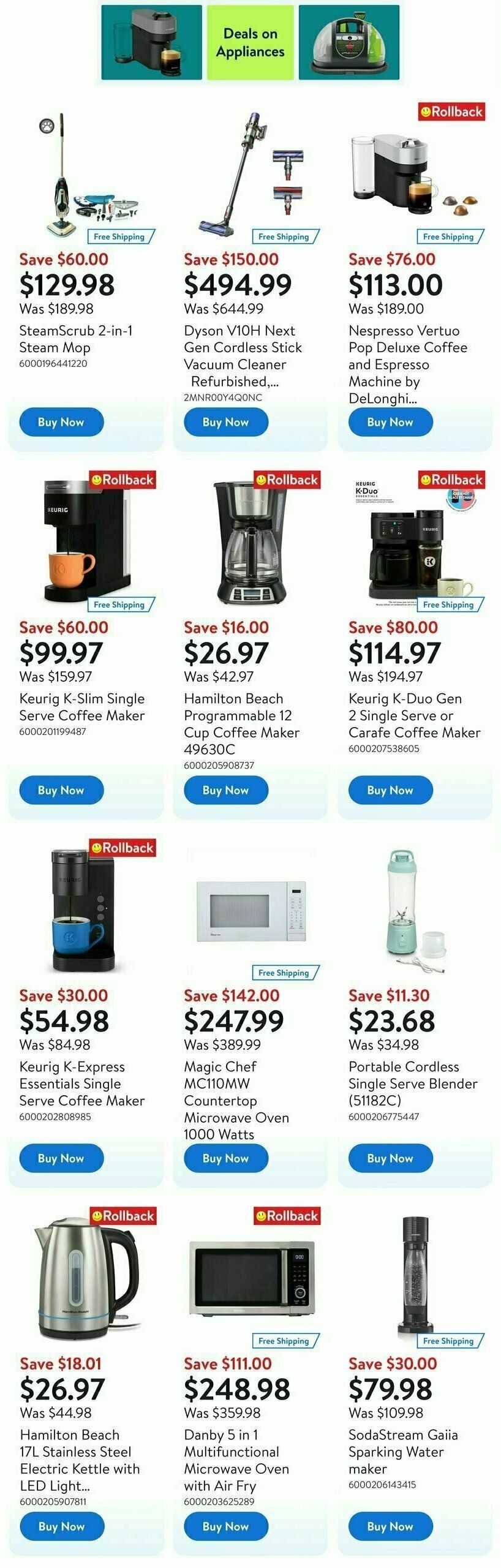 Walmart Deals for Days Flyer from September 5