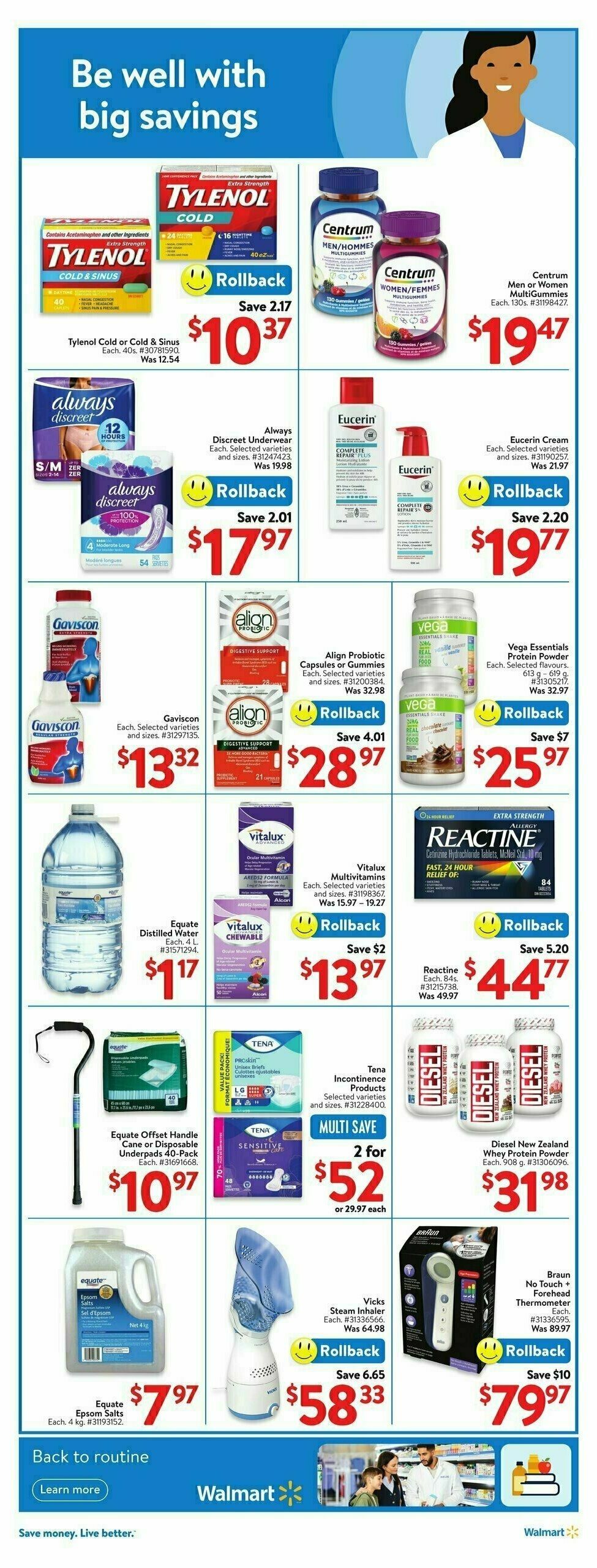 Walmart Flyer from September 12