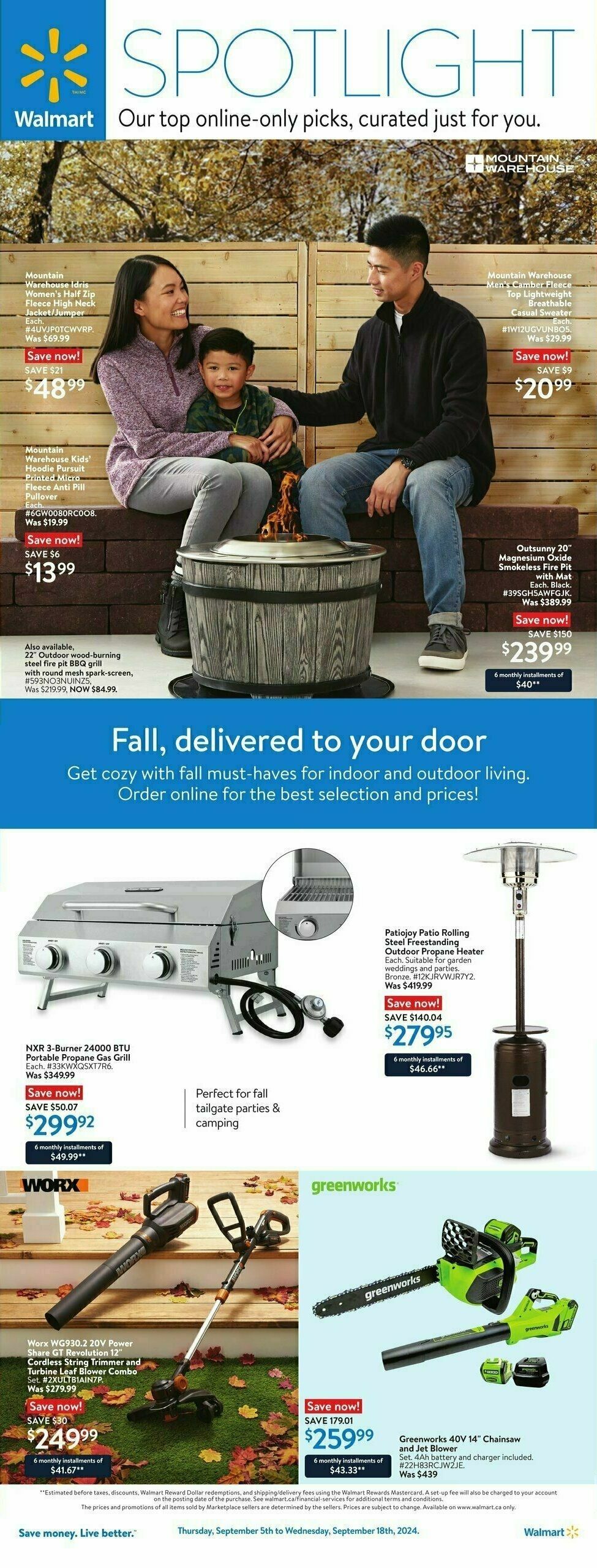 Walmart Flyer from September 12