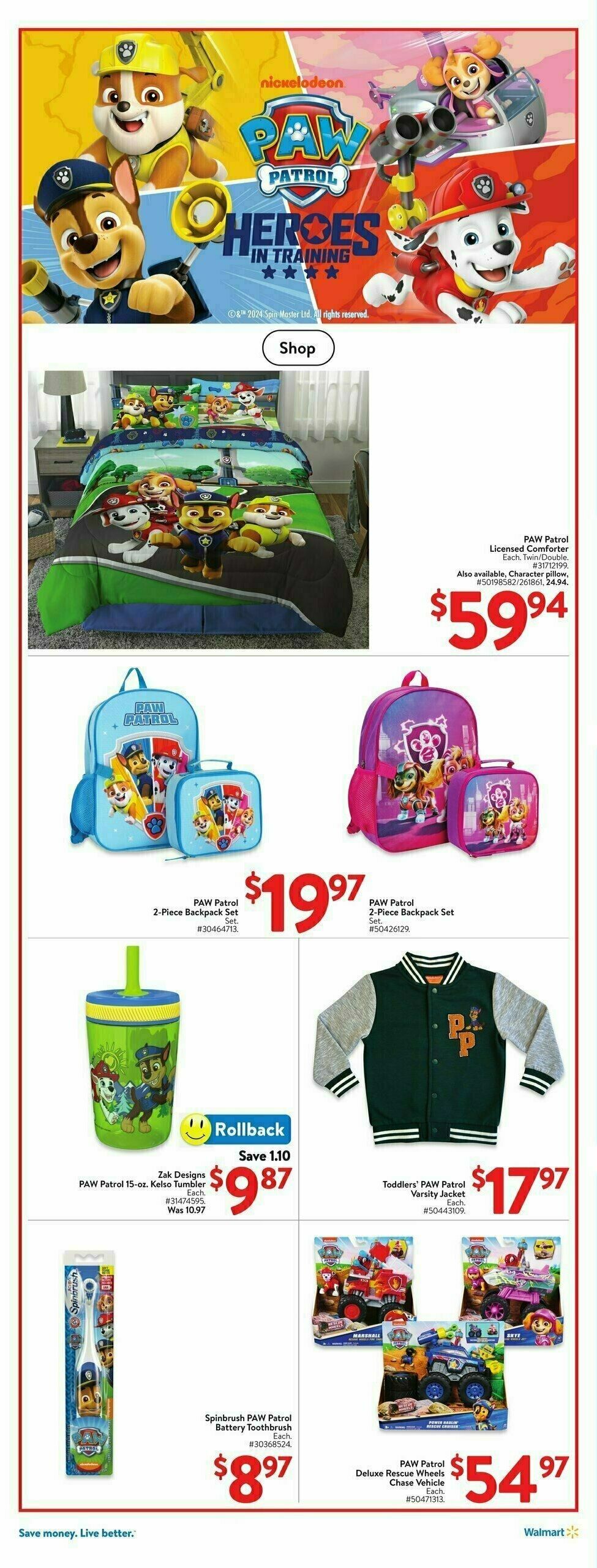 Walmart Flyer from September 12