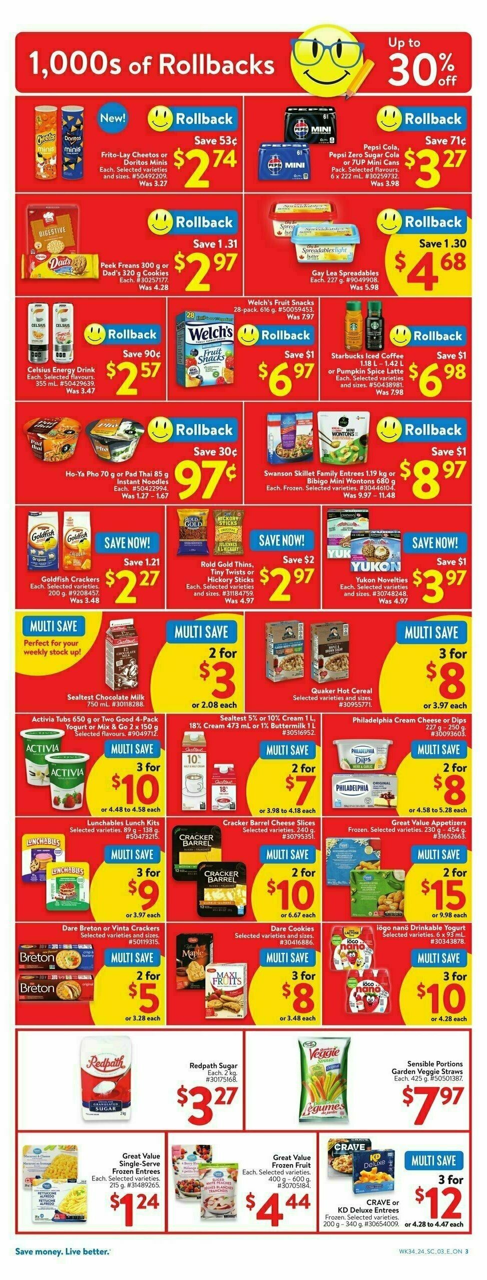 Walmart Flyer from September 12