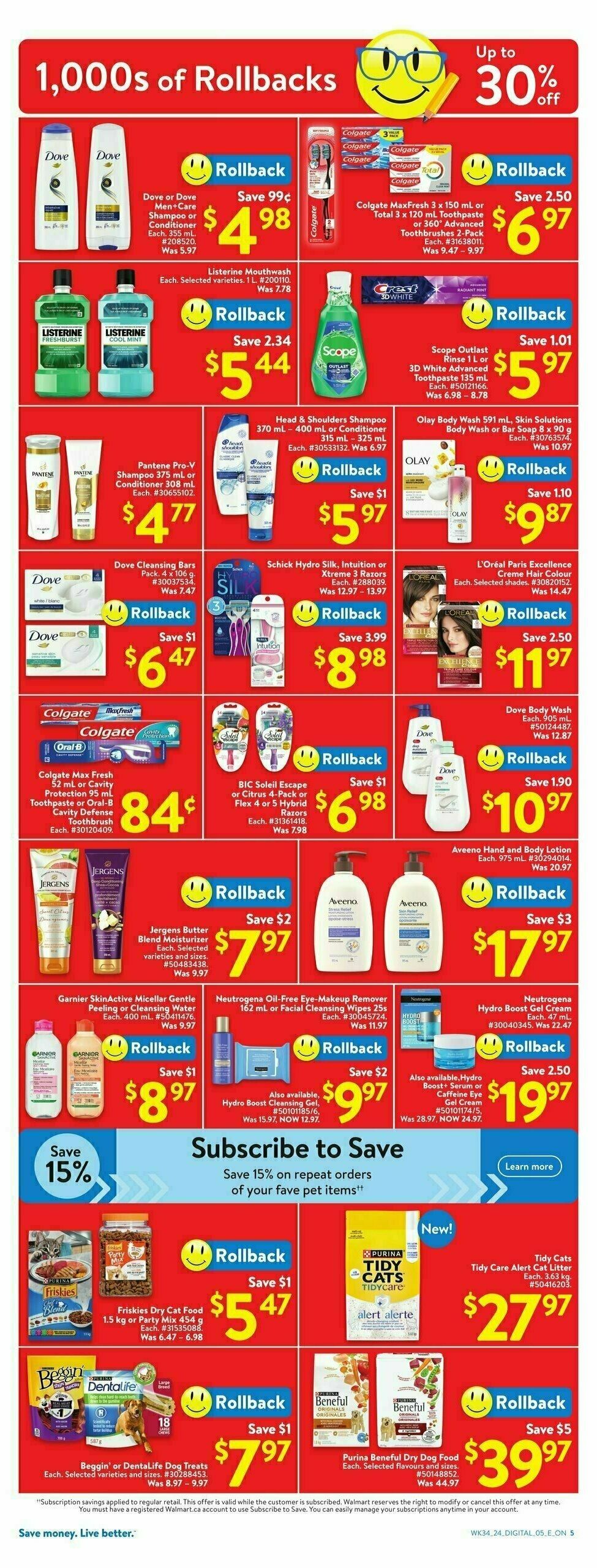 Walmart Flyer from September 12