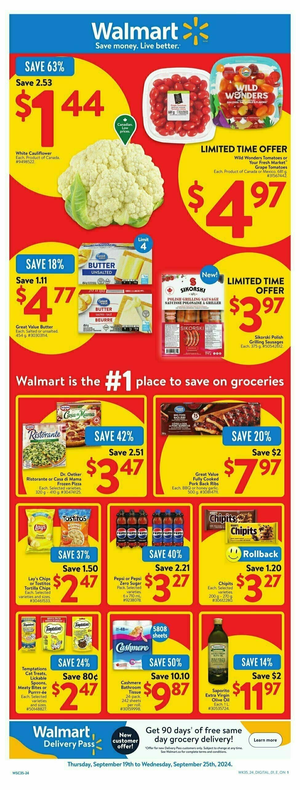 Walmart Flyer from September 19