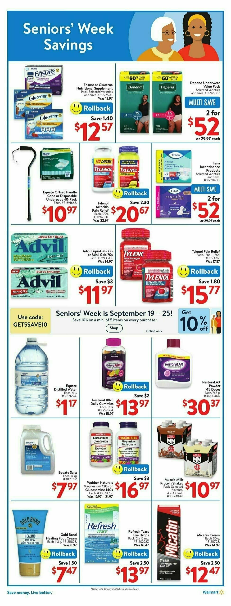 Walmart Flyer from September 19