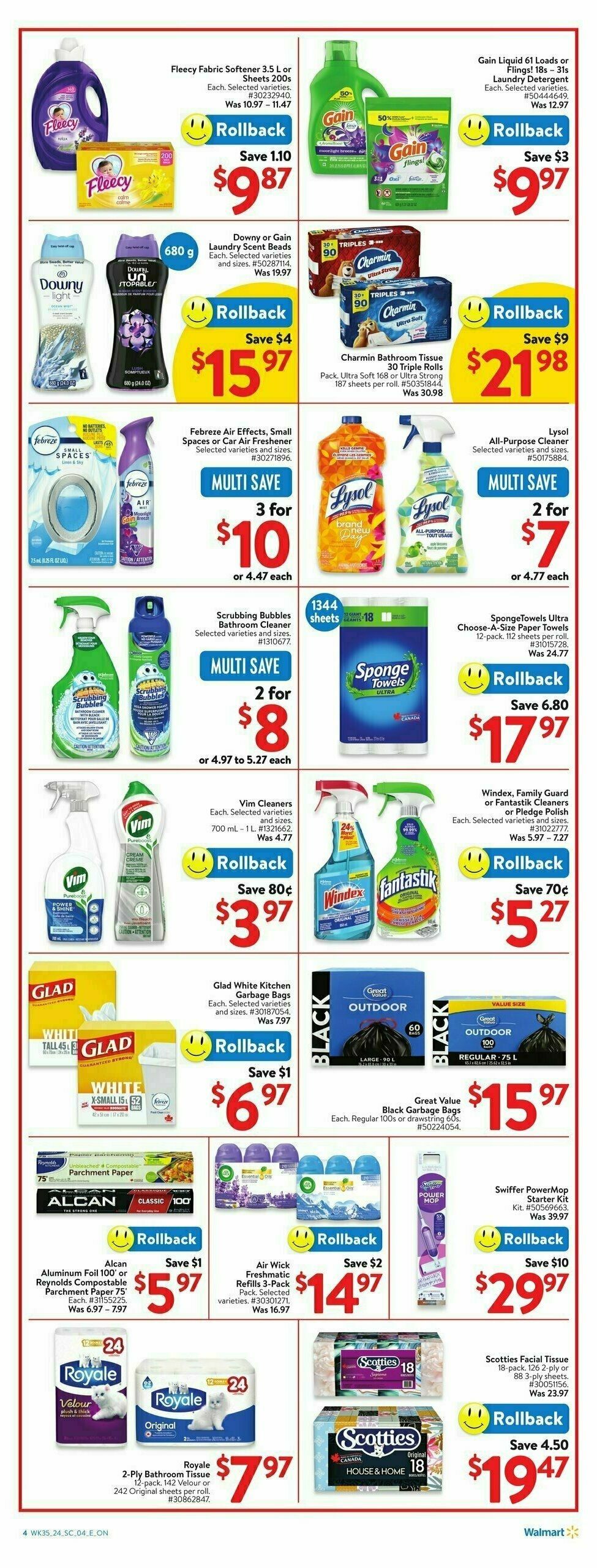 Walmart Flyer from September 19